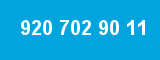 920 702 90 11